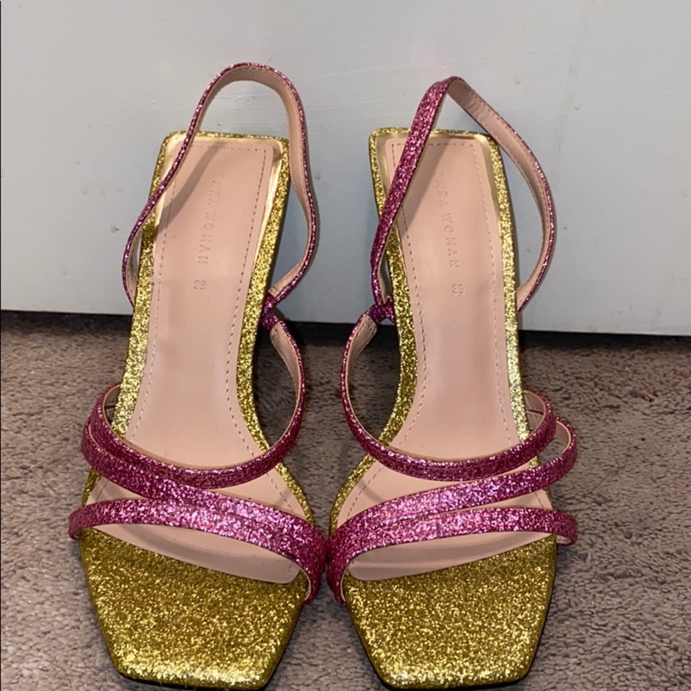 Zara heeled sandal